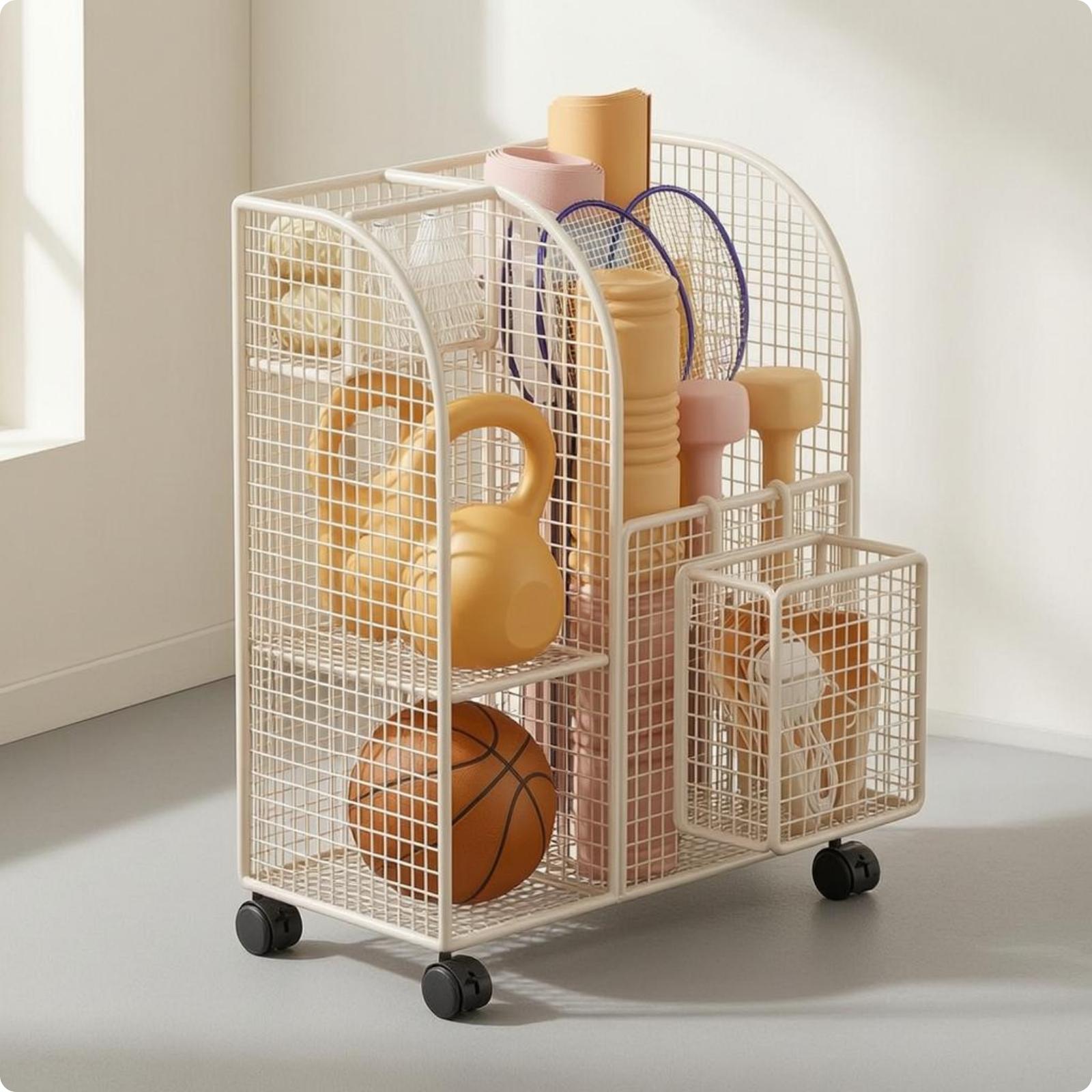 Compact Iron Wire Rack for Exe - Yoga Mat review and price