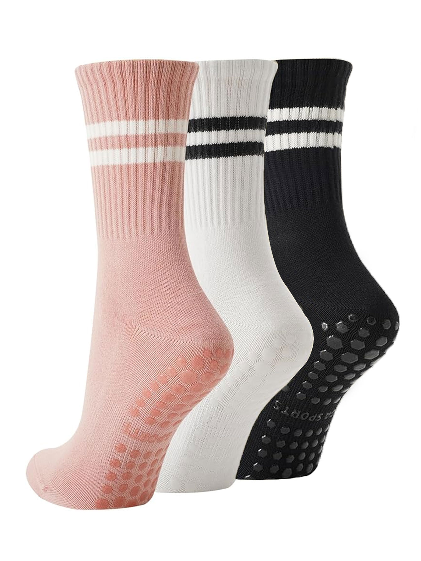 3 Pairs of Yoga Socks, Non-Sli - Jump Rope review and price
