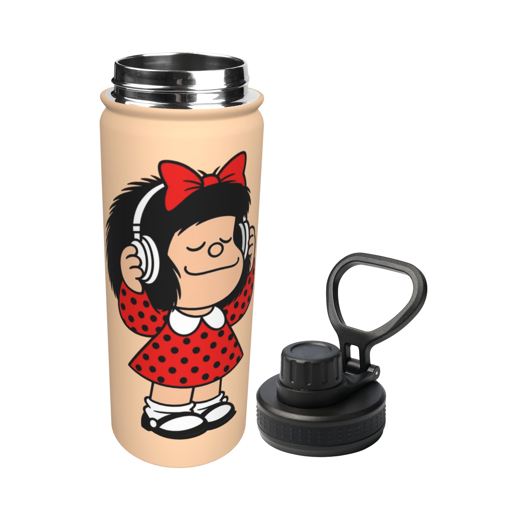 Cartoon M-Mafaldas 18OZ Sports - Sports Water Bottle Insulated review and price