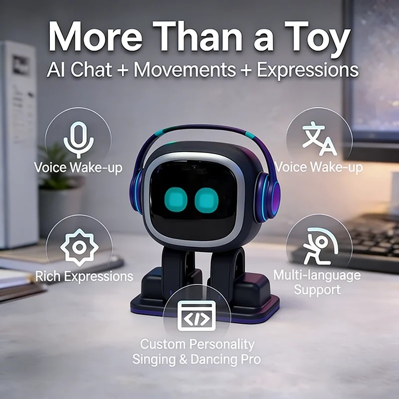 New EMO AI Robot Interactive D - Skateboard review and price