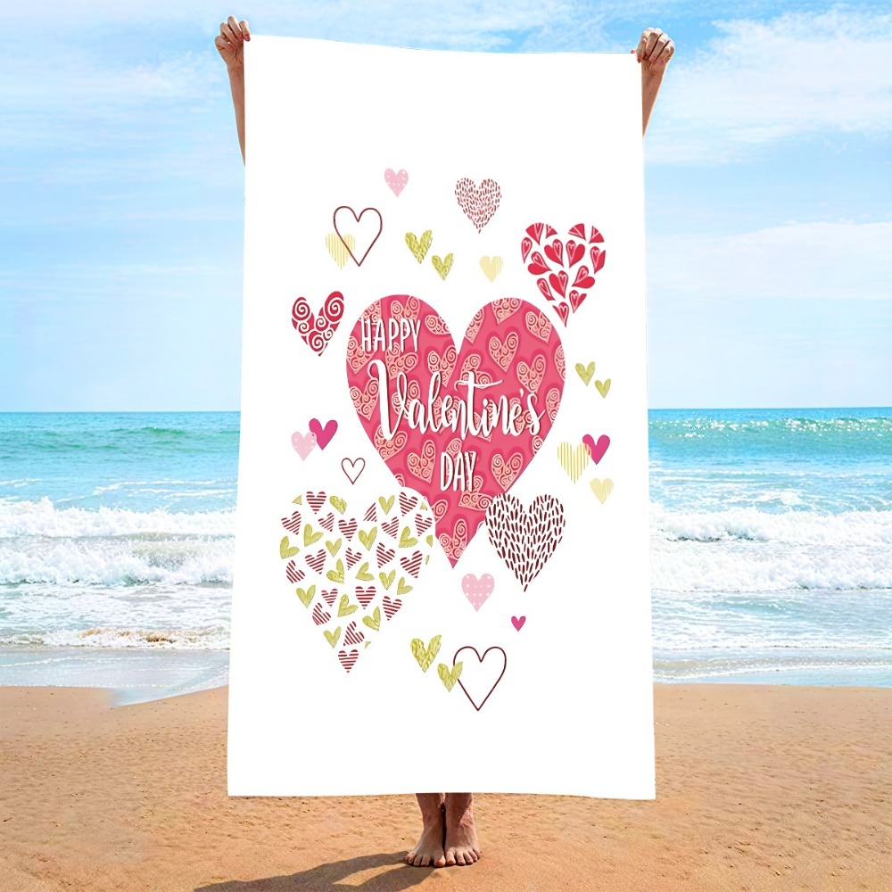 Heart Symbol Bath Towel 27x55i - Yoga Mat review and price